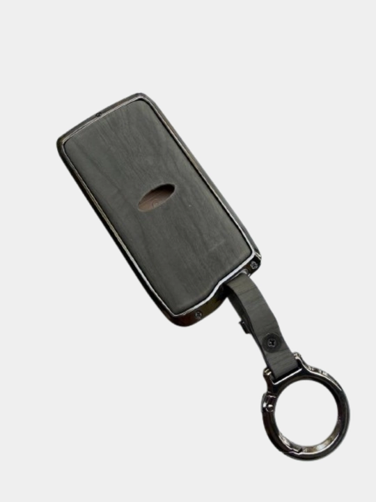 Chery avtomobil pulti uchun premium g‘ilof, eko charm va metall ramkali, brelokli