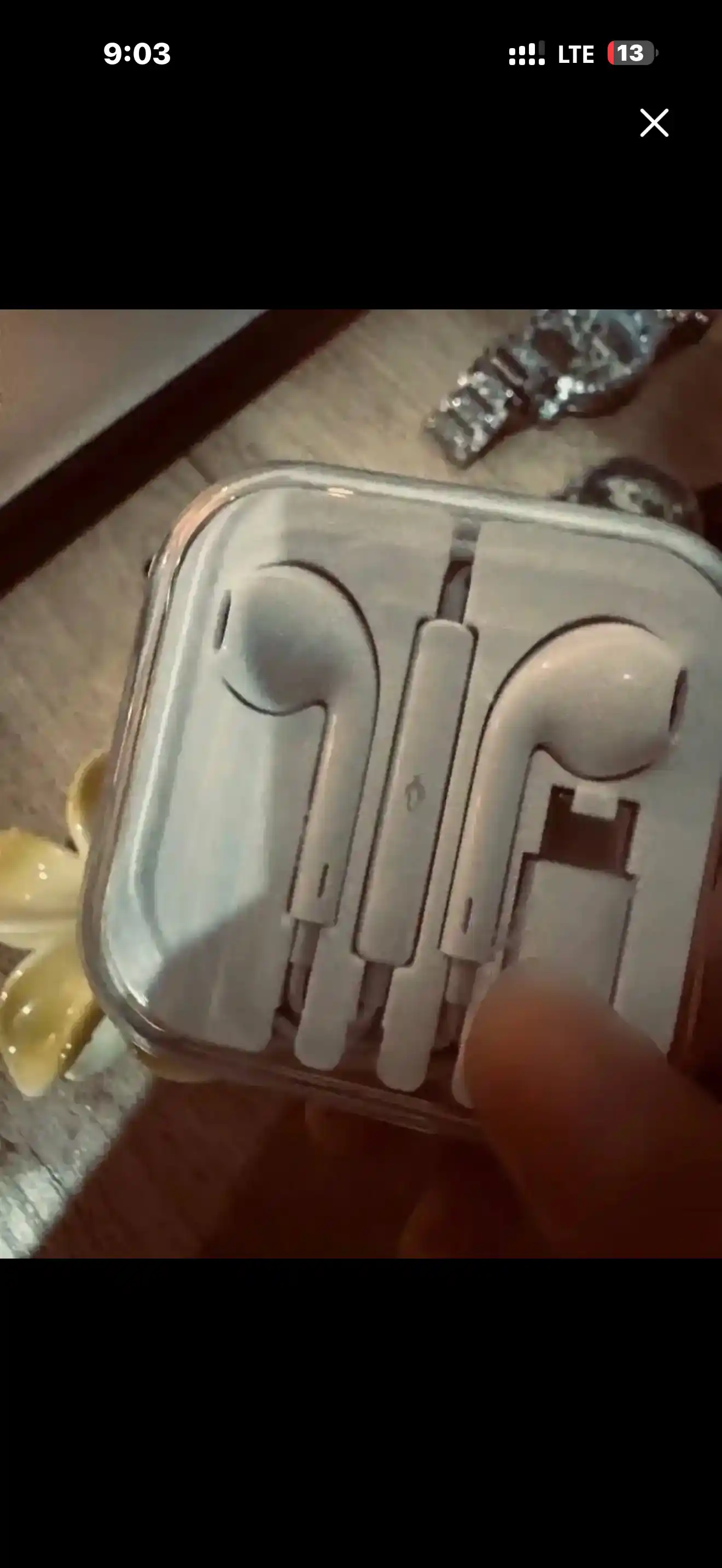 IPhone uchun simli quloqchinlar, (Pop-UP) mikrofon bilan, Lightning, Type-C kabeli