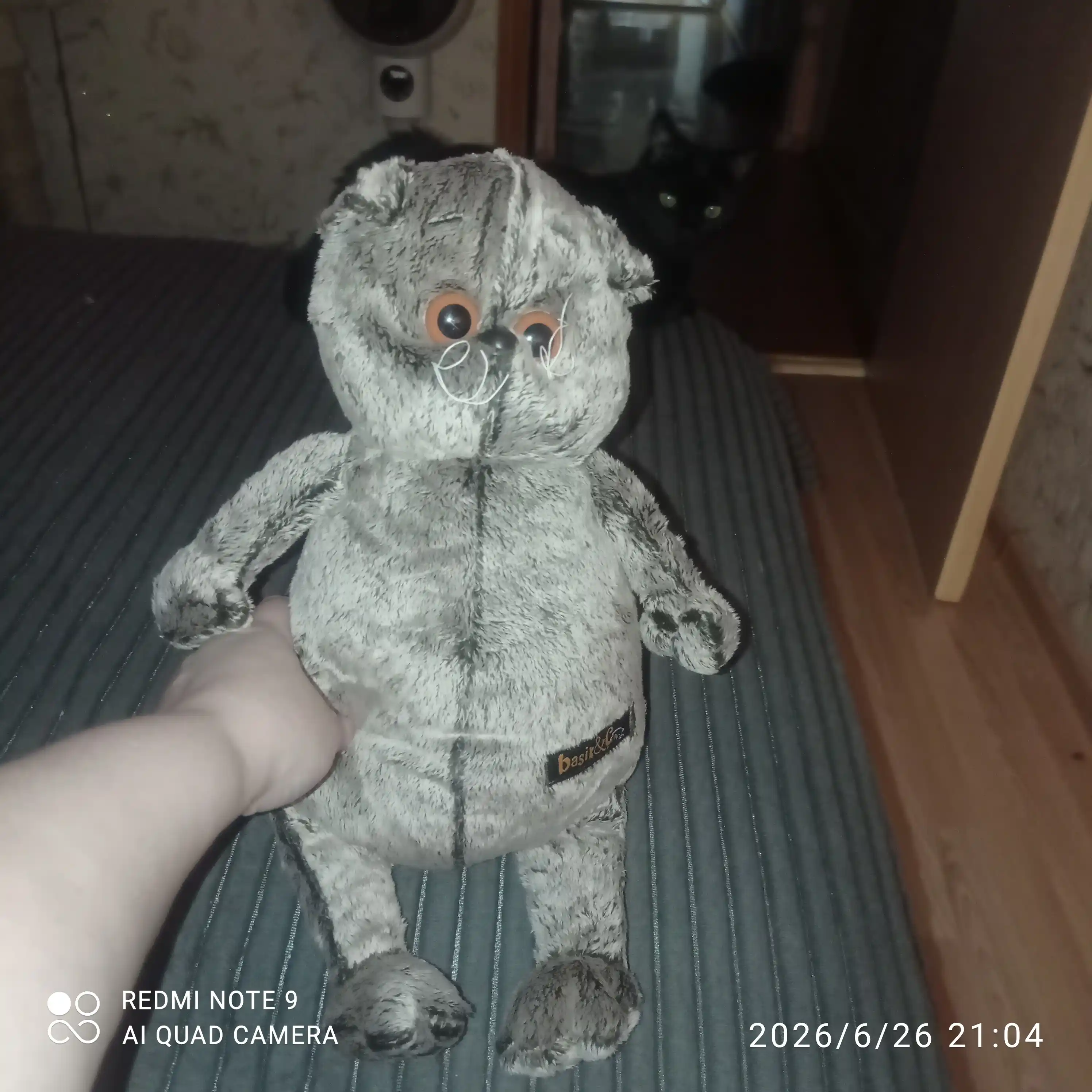 Мягкая игрушка котик