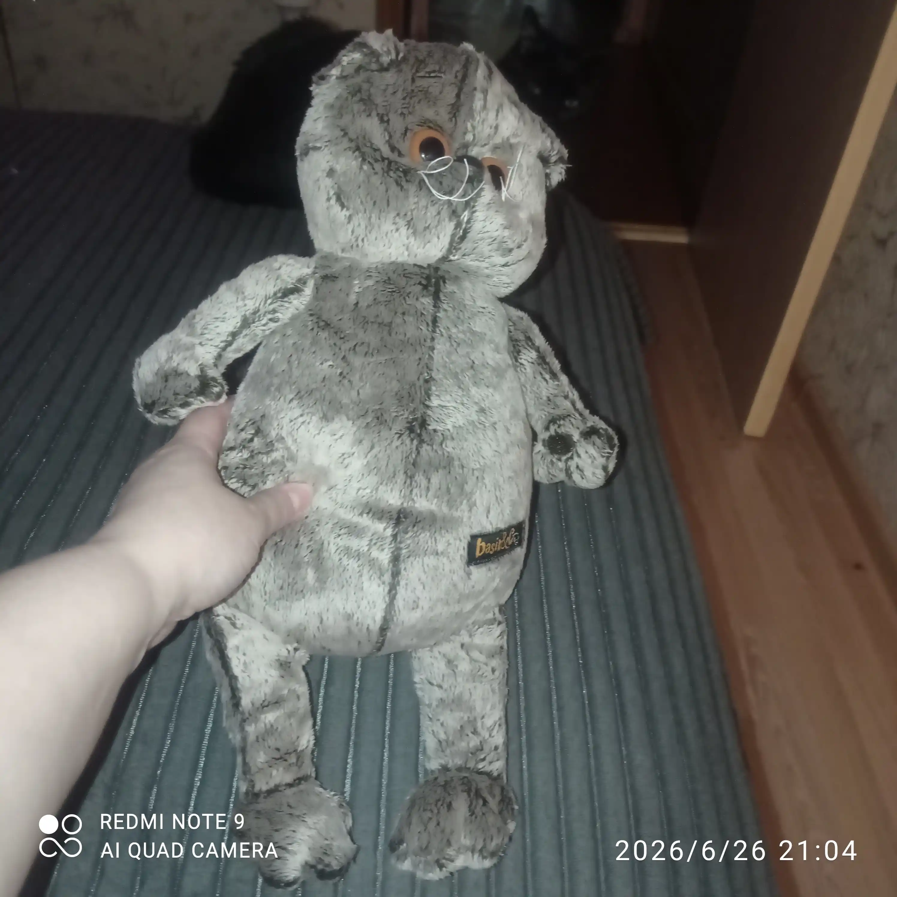 Мягкая игрушка котик
