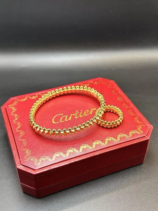 Комплект Xuping Stainless Steel Cartier Clash: браслет и кольцо - 