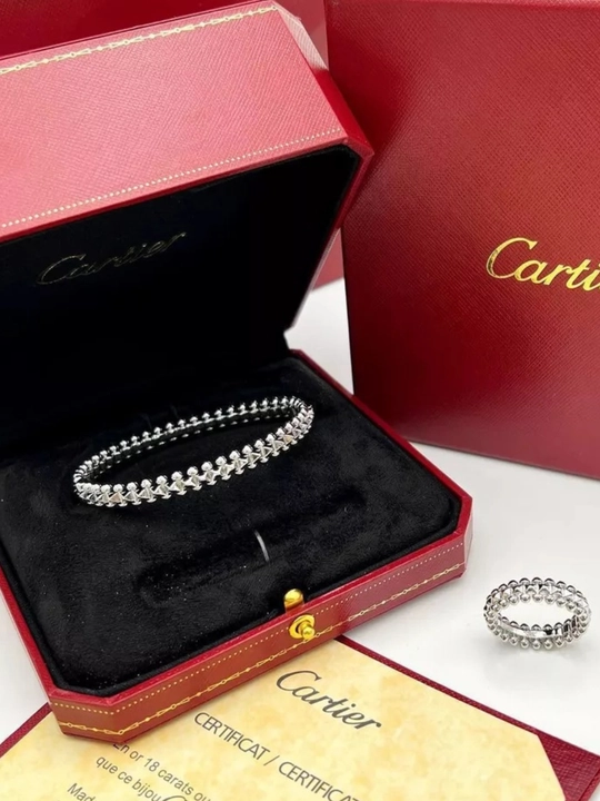 Комплект Xuping Stainless Steel Cartier Clash: браслет и кольцо
