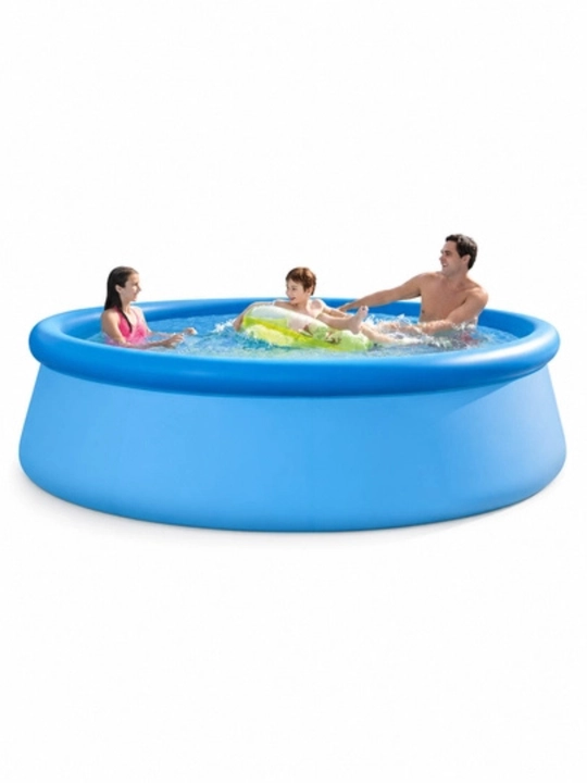 Karkasli basseyn Bestway 183×51 sm, 880 l, dumaloq hovuz, oilaviy puflanadigan basseyn