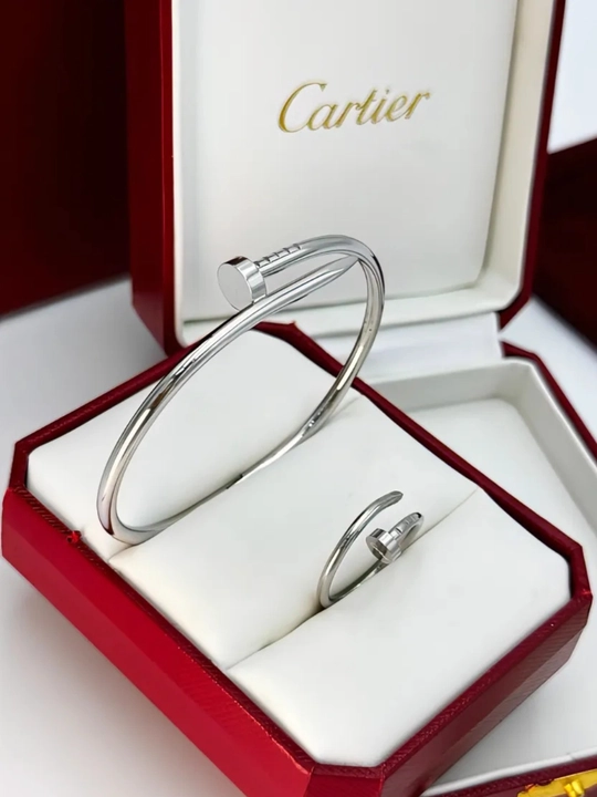 Комплект Xuping Stainless Steel Cartier Clash: браслет и кольцо
