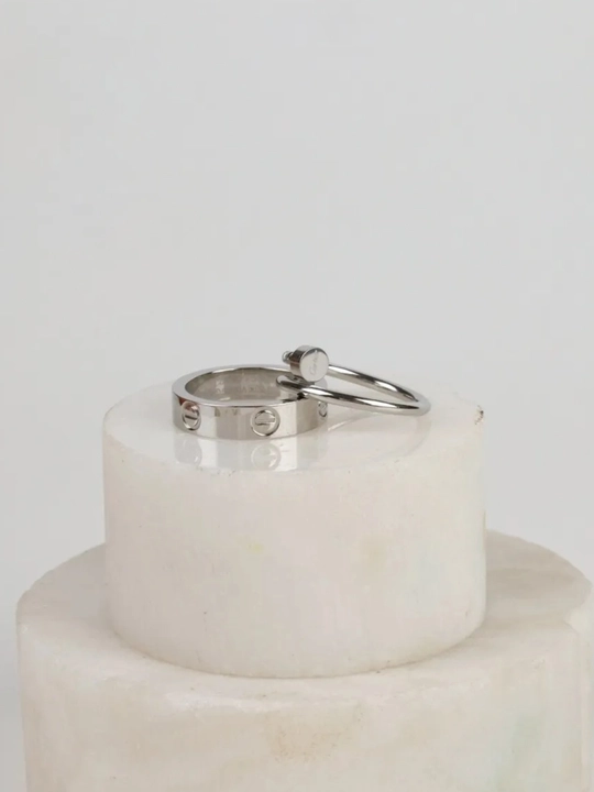 Комплект Xuping Stainless Steel Cartier Clash: браслет и кольцо