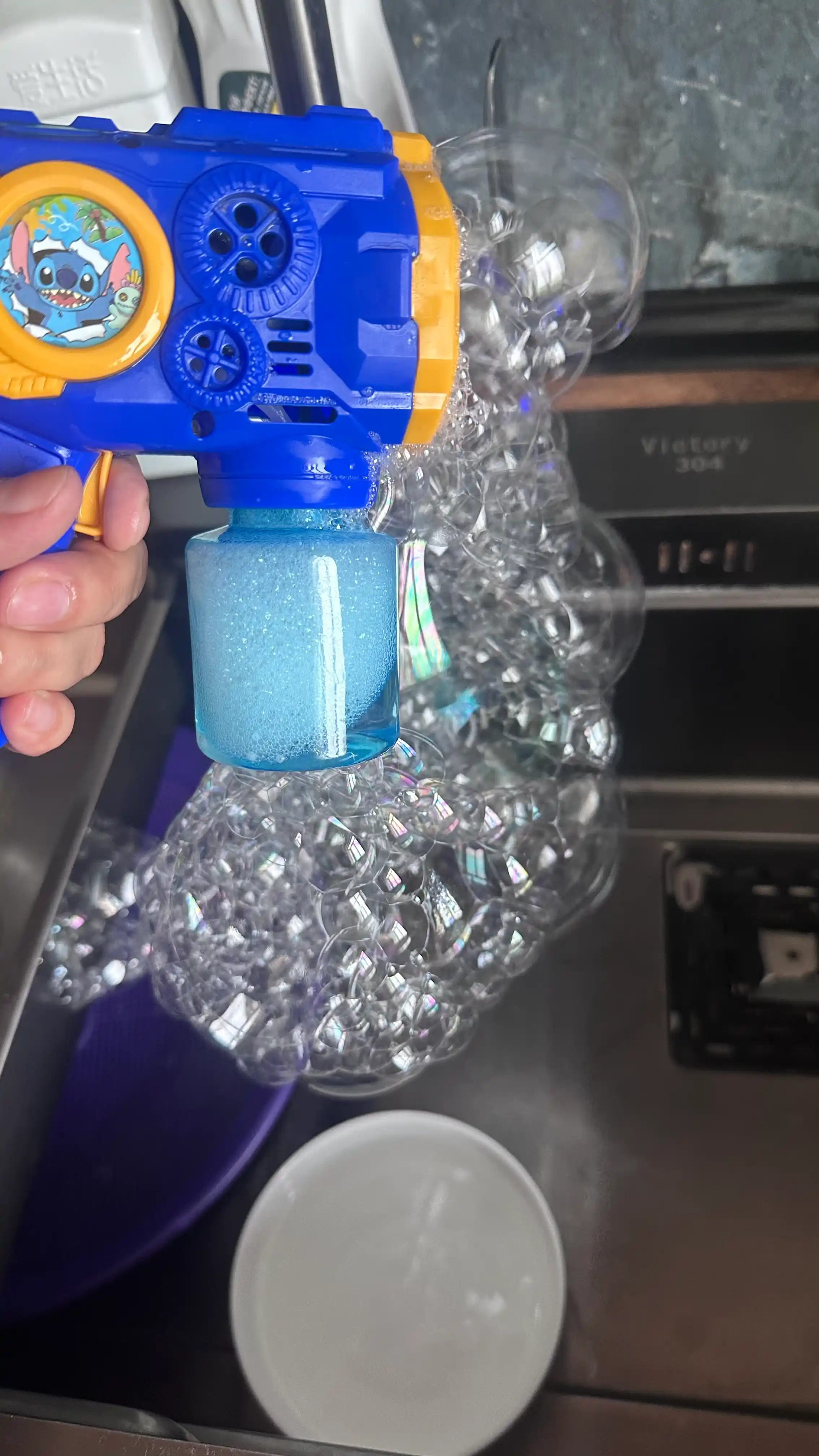 Sovun pufakchalari eritmasi, pistolet va blaster uchun, 500 ml-1 litr