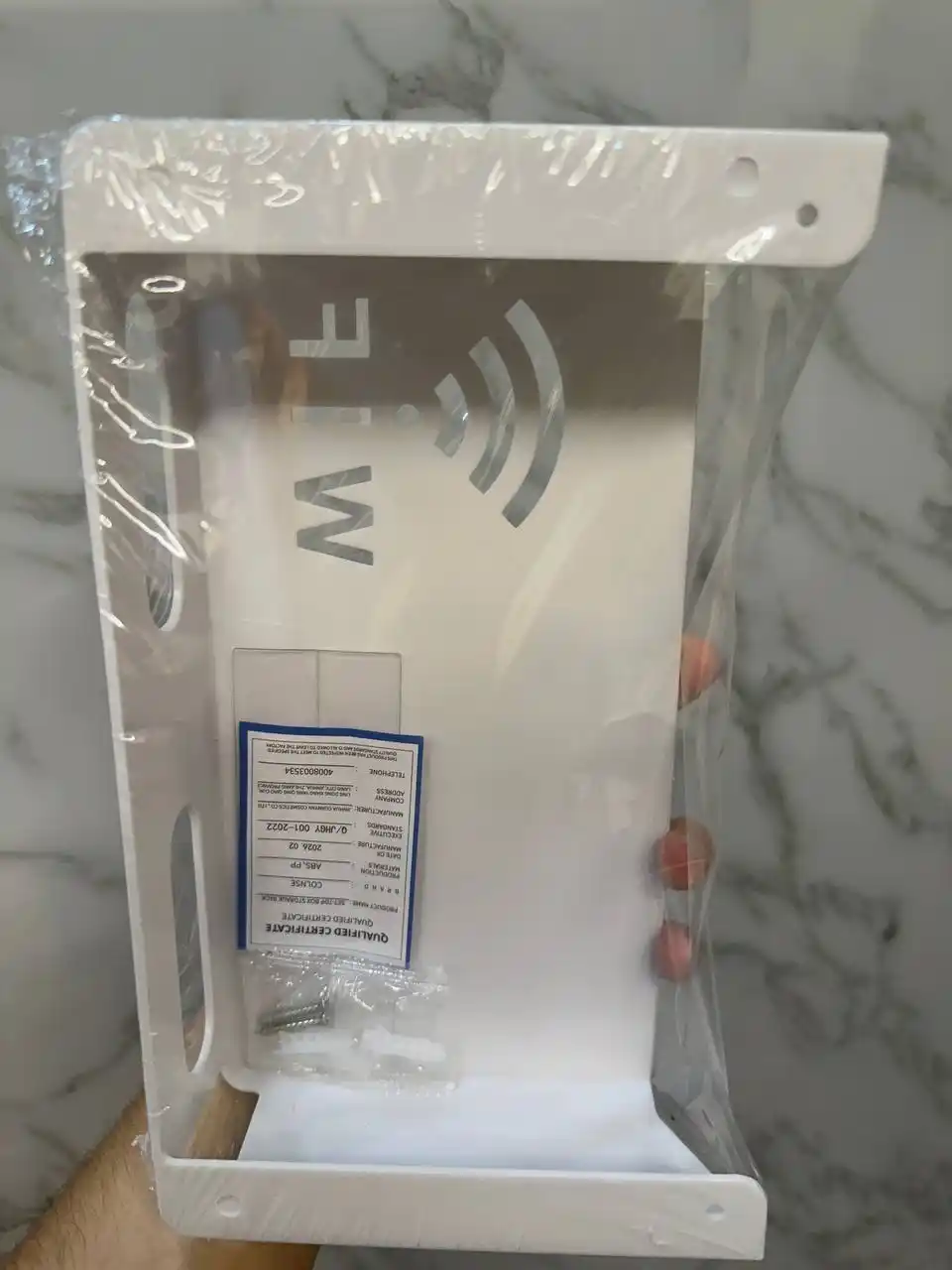 Органайзер для Wi-Fi роутера, настенная полка для проводов