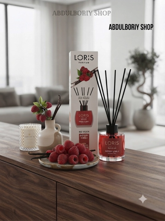 Loris aromadiffuzor - uy va ofis uchun tayoqchali xushbo‘y diffuzor, 120 ml