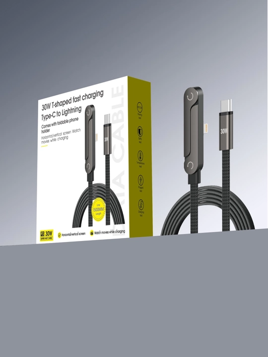 Кабель для быстрой зарядки, USB Type-C to Type-C Cable, Lightning, 240W, 65W, 30W, 1.5 m