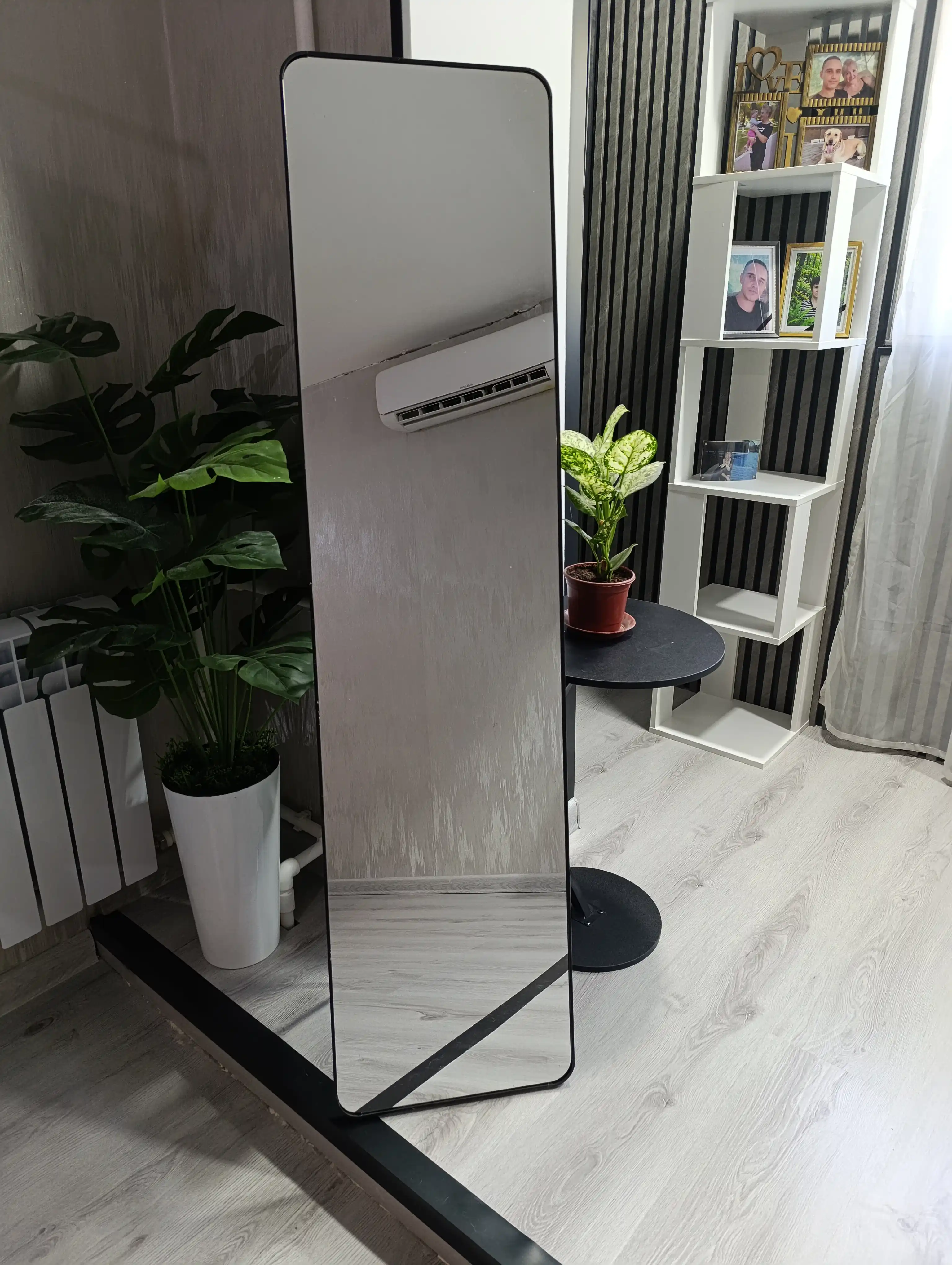 Po'lda turadigan oyna, kengligi 38 sm, balandligi 150 sm