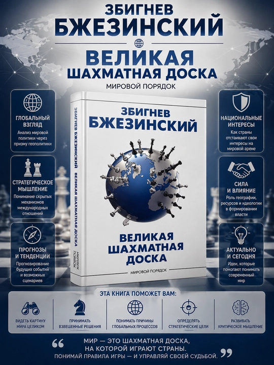 Великая шахматная доска, Мировой порядок, Збигнев Бжезинский - 