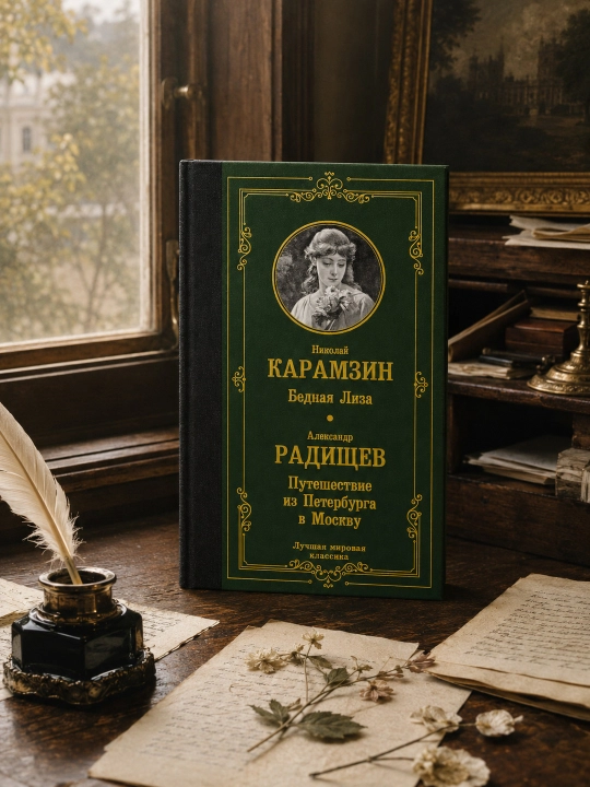 Bechora Liza. Peterburgdan Moskvaga sayohat. Radishchev A.N. Karamzin N.M