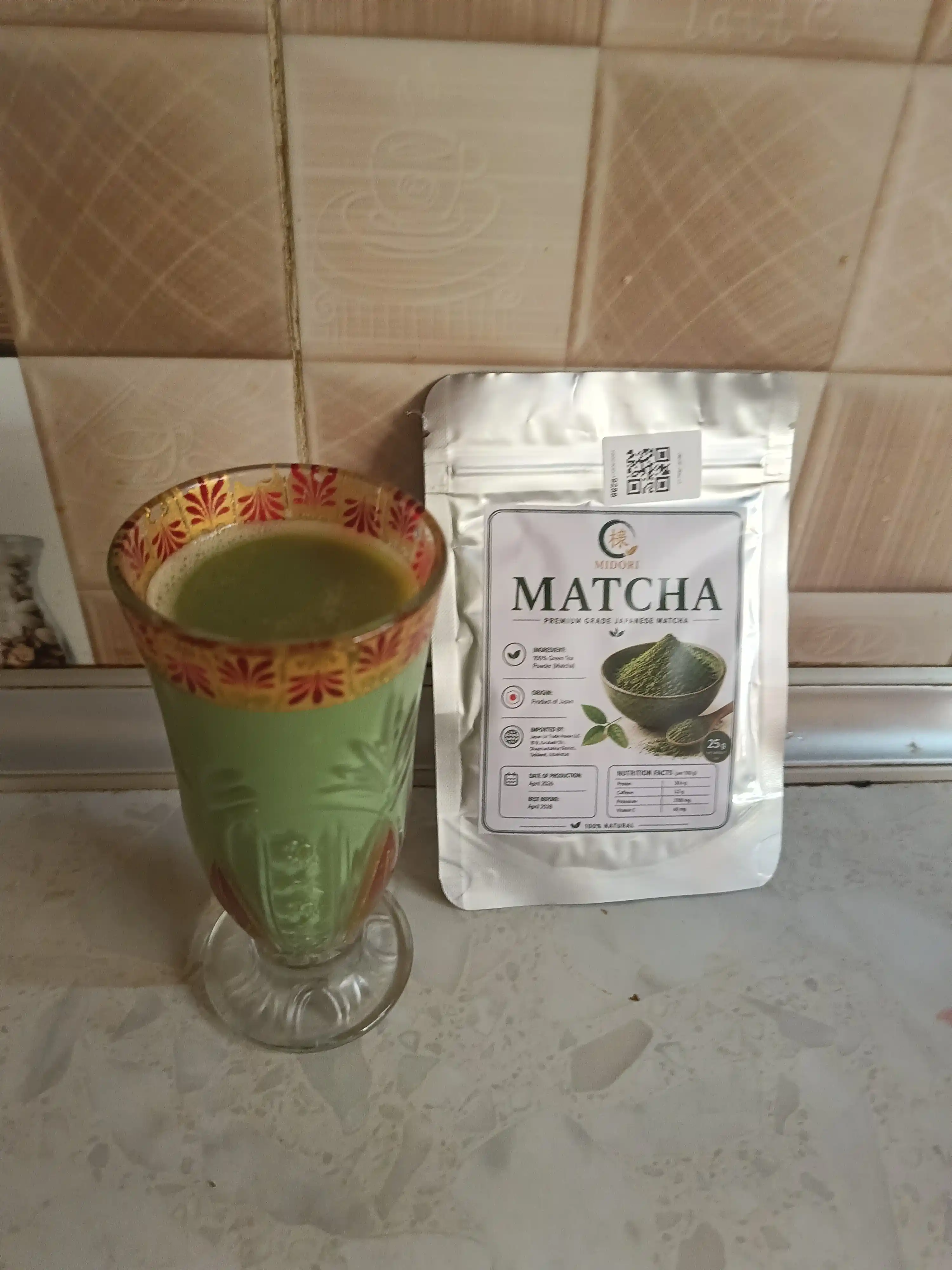 Matcha kukuni 100% tabiiy, MIDORI matcha, Yaponiya matchasi