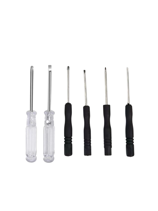 Otvertkalar toʻplami Universal SD-6, 6 dona mini aniq otvertka, 1.5 mm, 2 mm, 3 mm - 