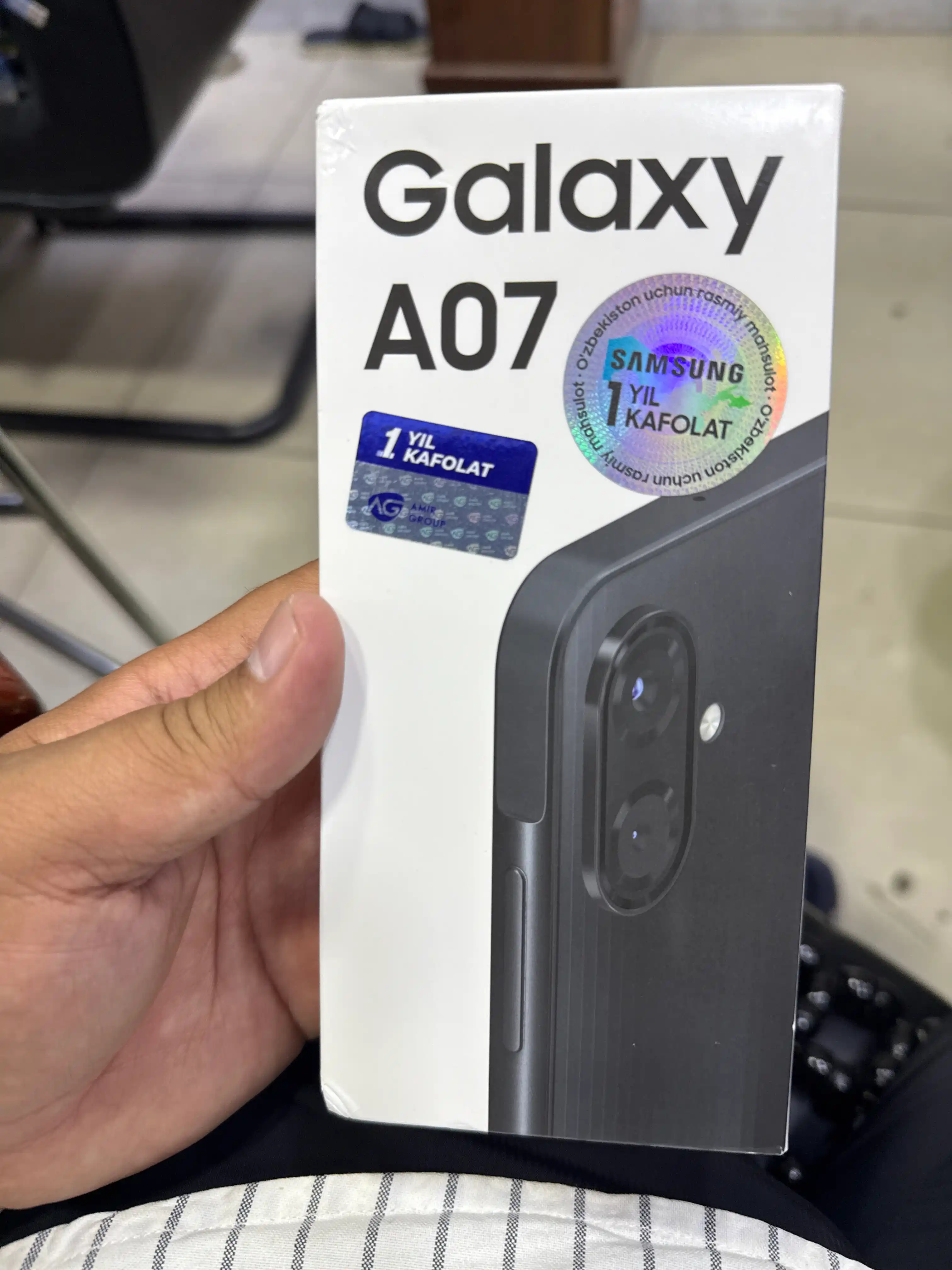 Смартфон Samsung Galaxy A07, 2 SIM, 6.7" 90Hz, 5000 мАч 25Вт, Helio G99, Камера 50МП