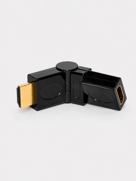 HDMI 19M HDMI 19F aylanuvchi adapter 360° 180° bukiluvchi, Full HD 1080P, HDMI o'tkazgich