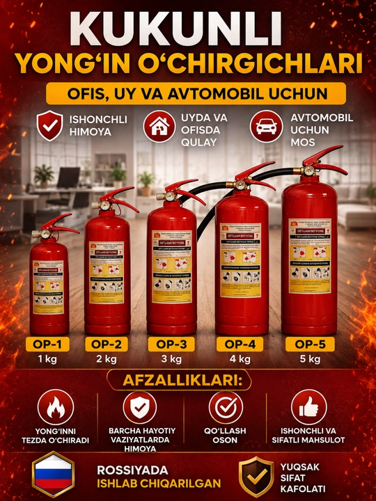 Средство для тушения пожара огнетушители порошковые