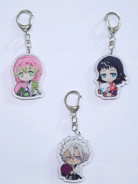 Akril anime kalit. sumka uchun mo`ljallangan zanjiri, ARRA ODAM 3 talik to`plam - 