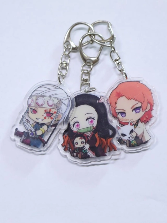 Akril anime kalit. sumka uchun mo`ljallangan zanjiri, ARRA ODAM 3 talik to`plam - 