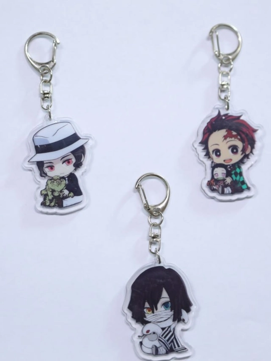 Akril anime kalit. sumka uchun mo`ljallangan zanjiri, ARRA ODAM 3 talik to`plam - 