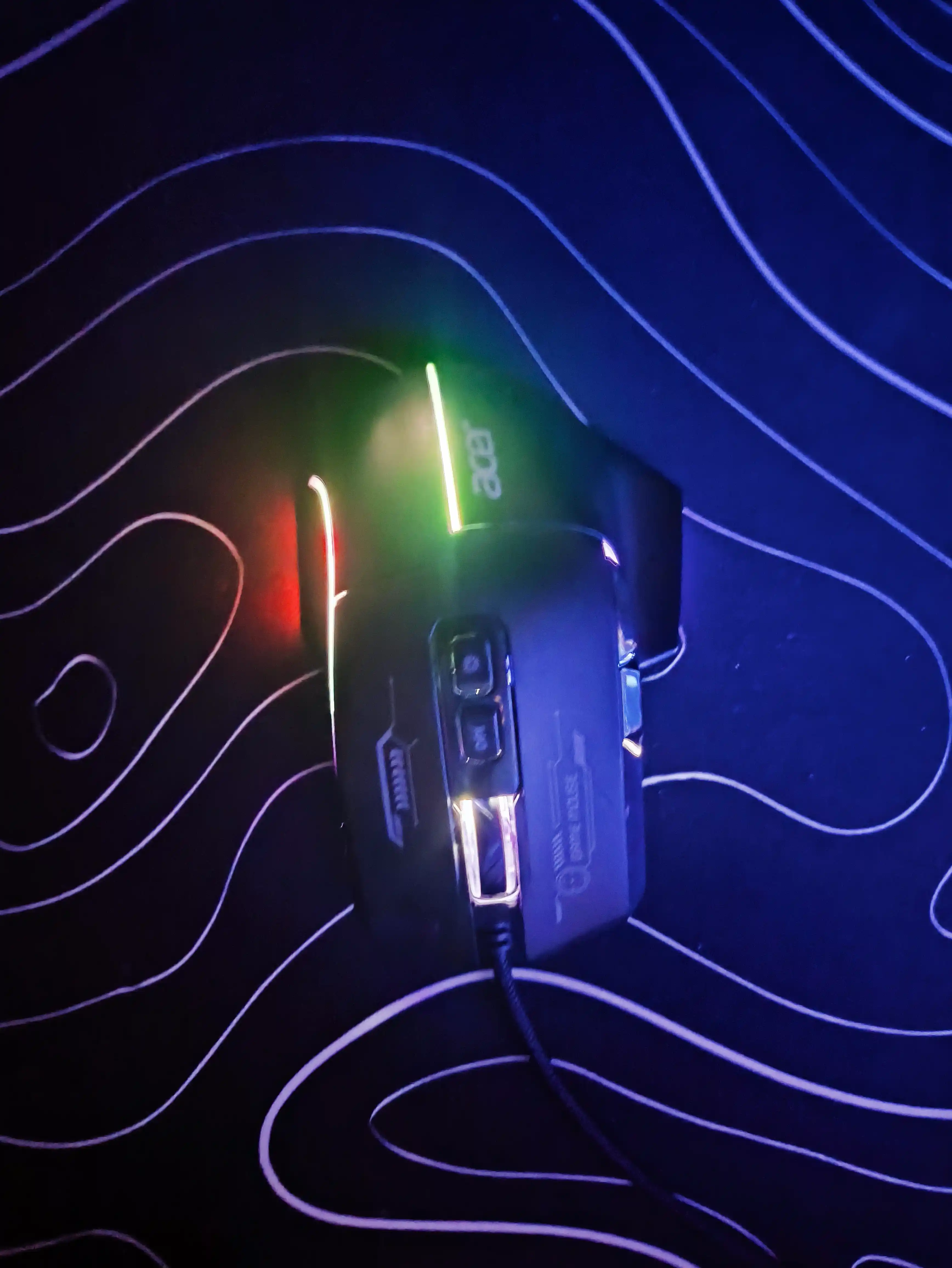 Игровая мышь Acer OMW950 RGB 7200 DPI — точность, скорость и полный контроль