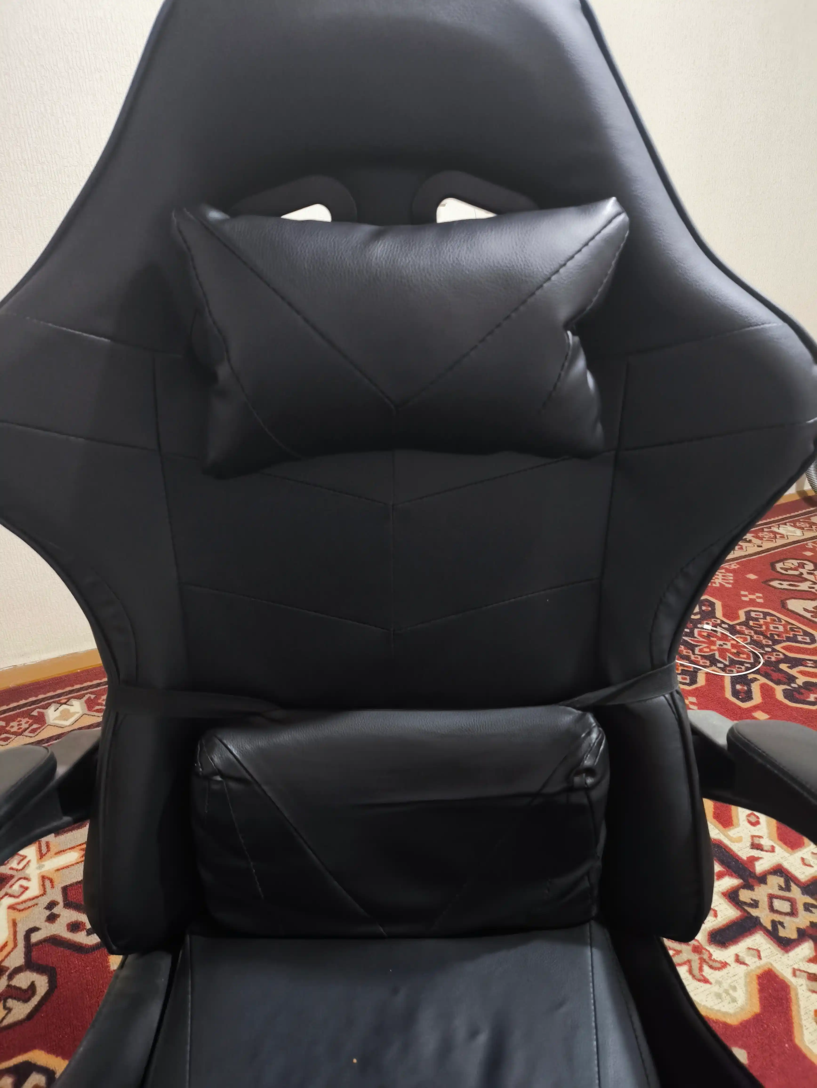 Gaming kreslo TOJIRBEK, kompyuter va ofis uchun, oyoq qo'ygichli o'rindiq