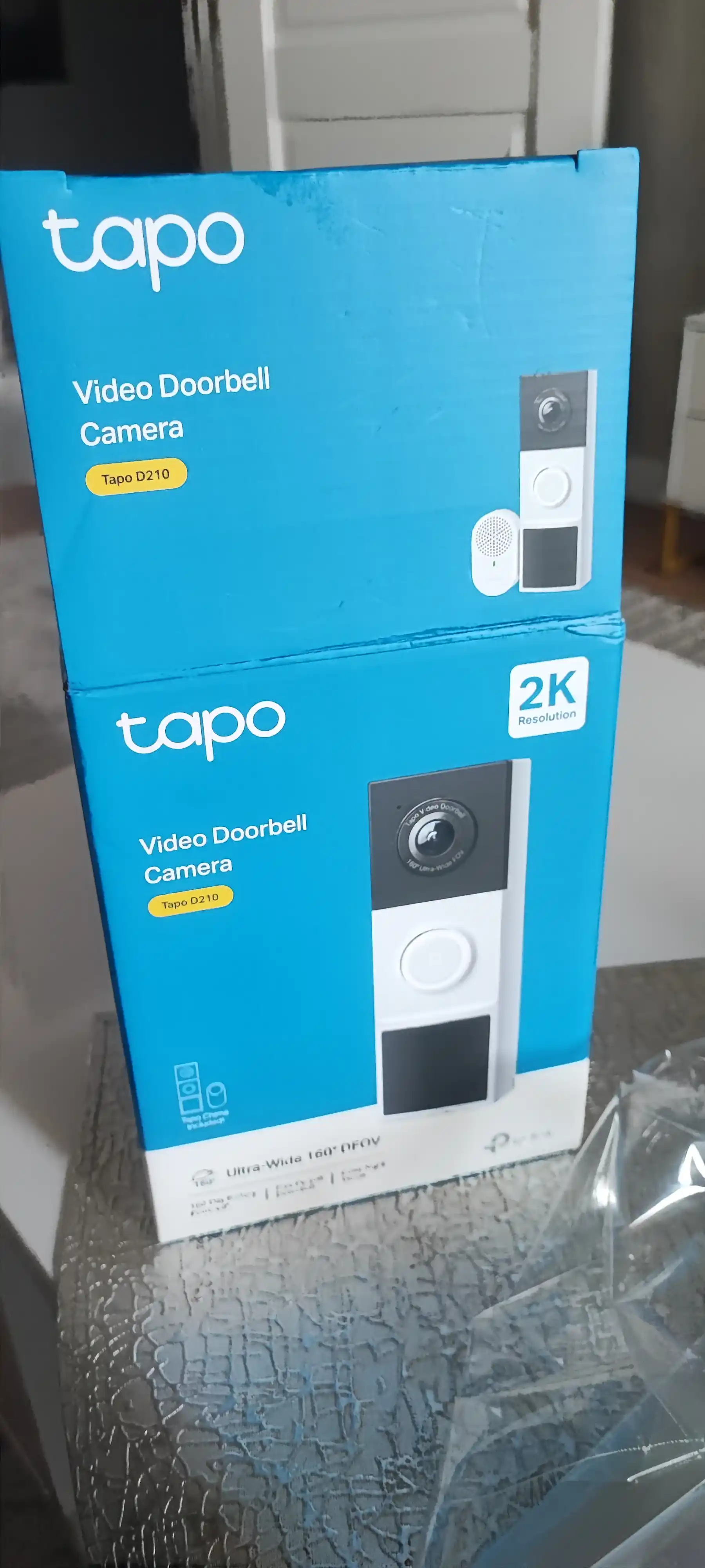 Tapo D210 2K aqlli eshik qo'ng'irog'i