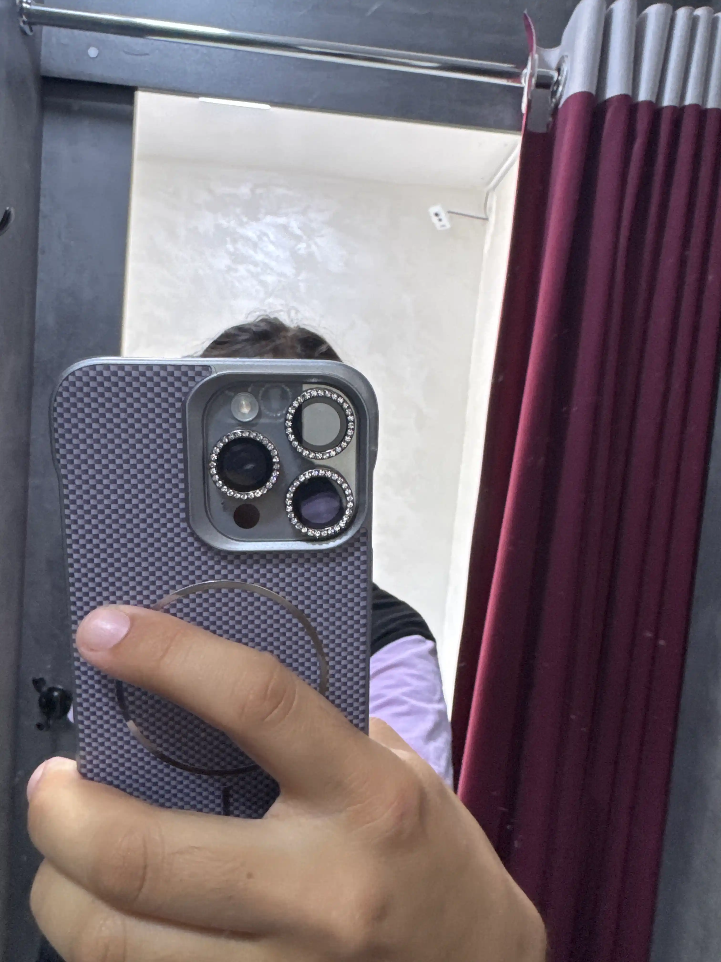 Защитное стекло с камнями для камеры iPhone 11/12/13/14/15/16/17 Pro, Pro Max, Mini