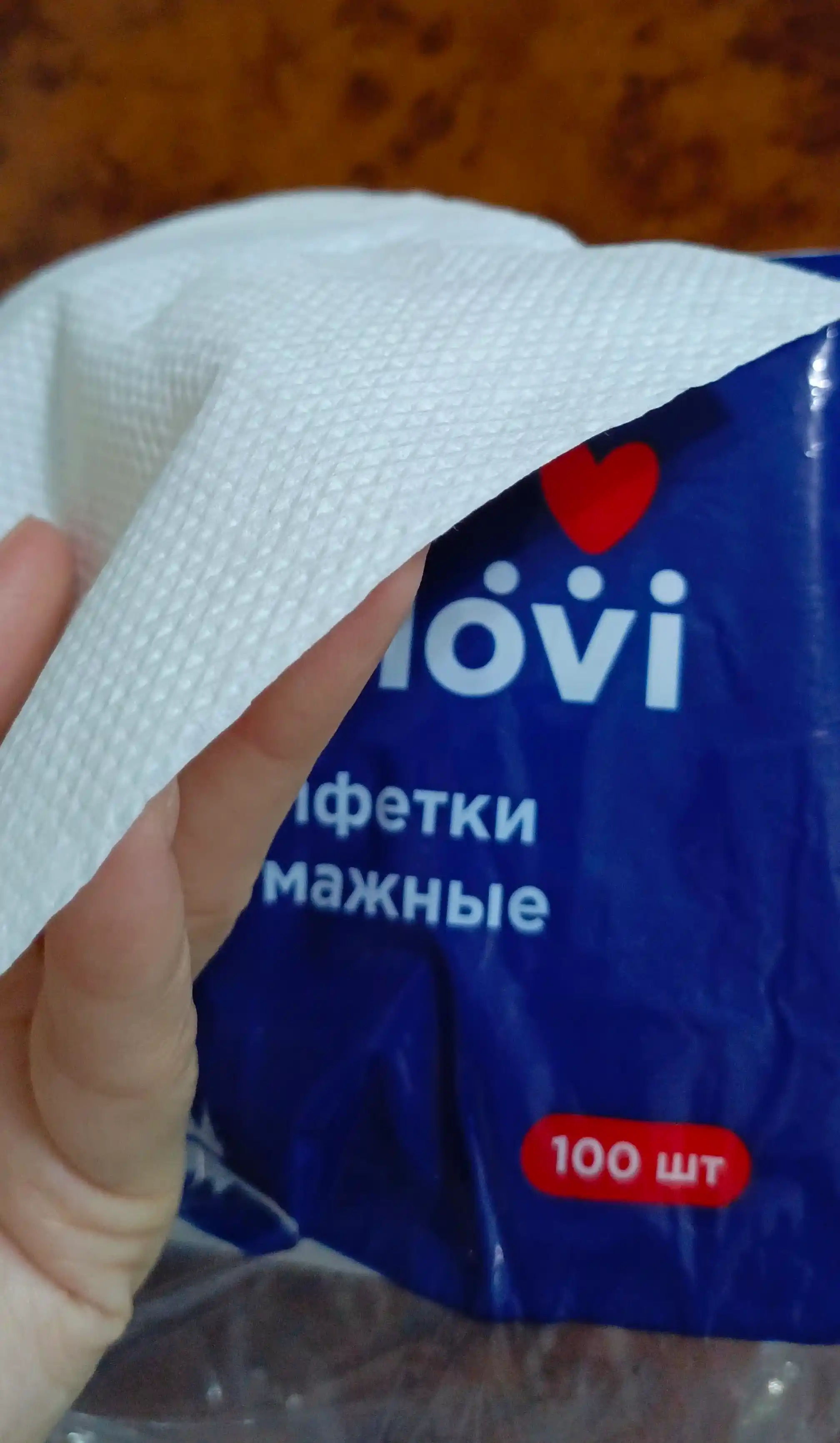 Qog'oz salfetkalar Oila tanlovi, 100 dona