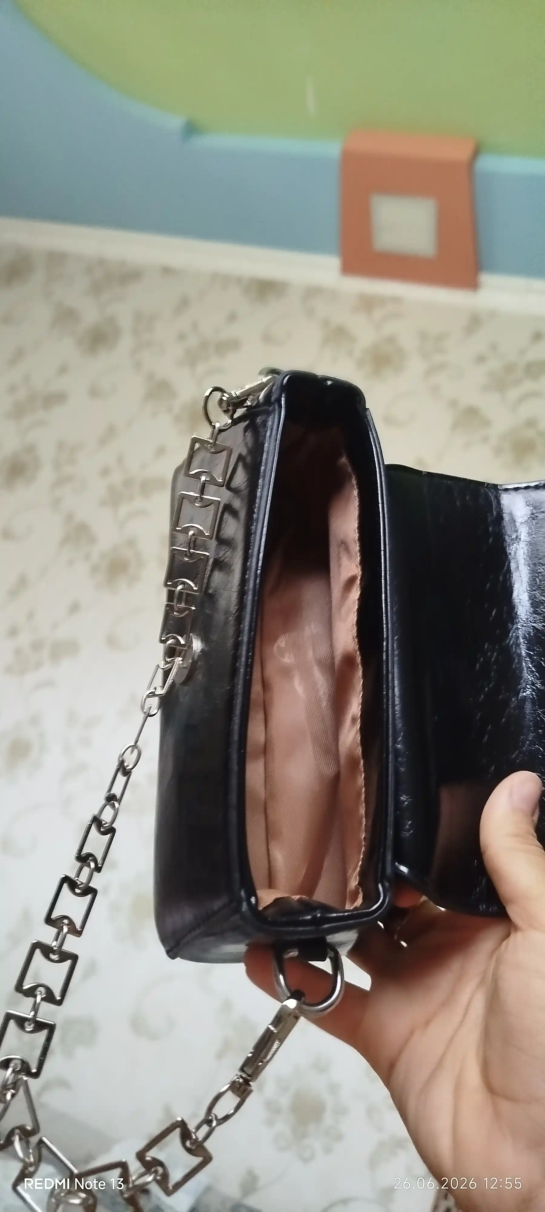 Nafis krossbodi sumka, zamonaviy ayollar kundalik sumkasi, uzun tasmasi bo'lgan mini sumka