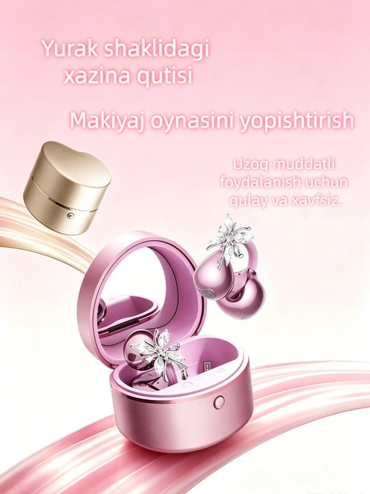 Quloqchin simsiz clip-on ENC shovqin bekor qilish Bluetooth