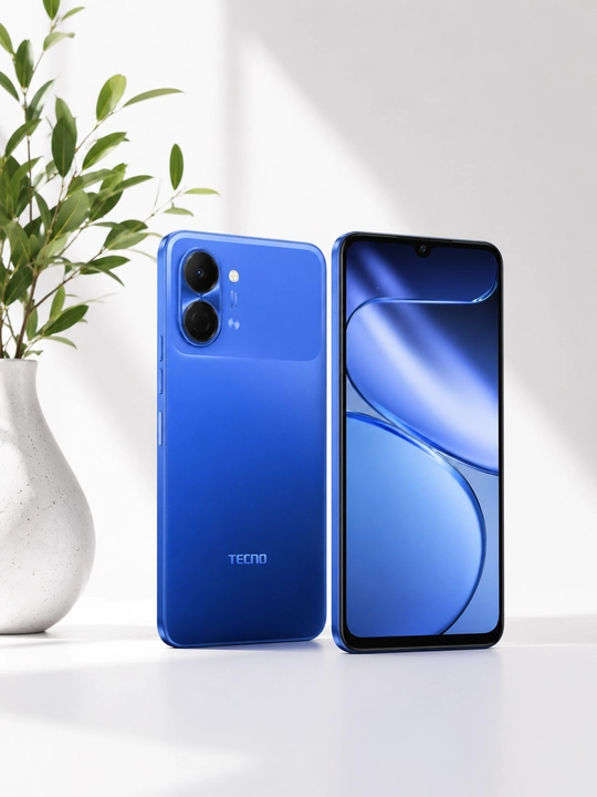 Smartfon TECNO Spark Go 3 4/128 GB, 4 GB RAM, 6.75” 120 Hz ekran, 5000 mAh batareya