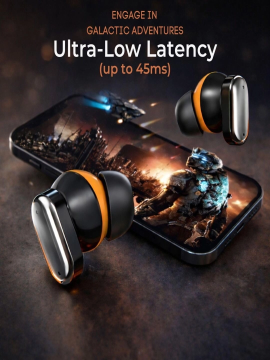 Mikrofon, sensorli boshqaruv va IPX5 himoyasi bilan simsiz Bluetooth 6.0 minigarnituralari