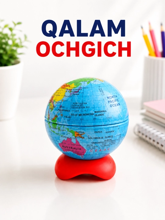 Qalam ochgich, bolalar qalam ochgichi, maktab qalam ochgich, yoqimli qalam ochgich - 