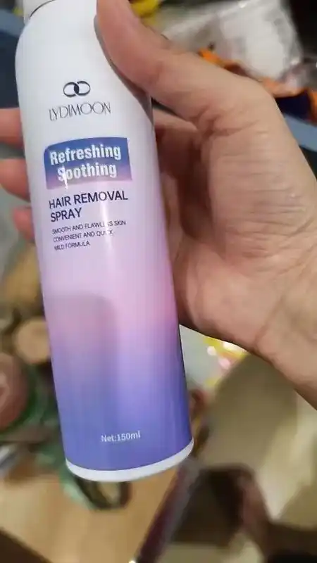 LYDIMOON og‘riqsiz soch olish spreyi, tez depilyatsiya vositasi, 150 ml