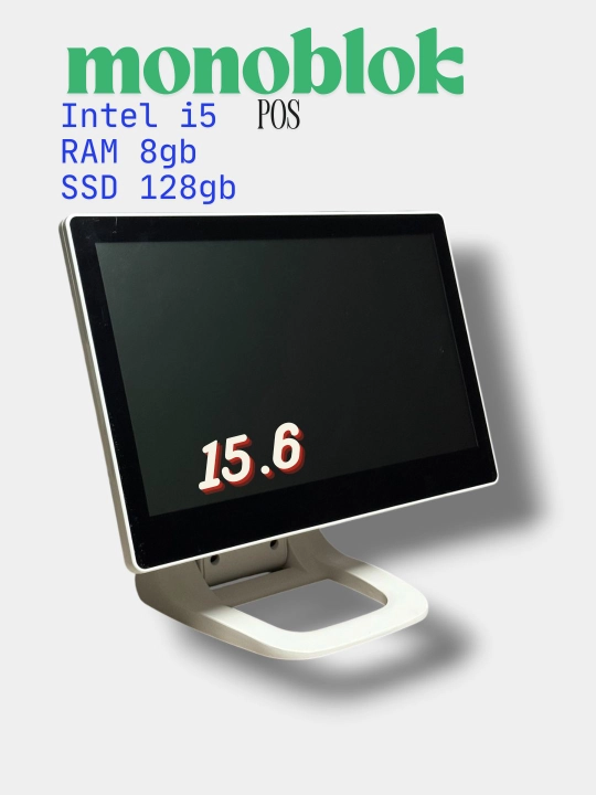 POS monoblok K3, kassa uchun, sensorlik i5