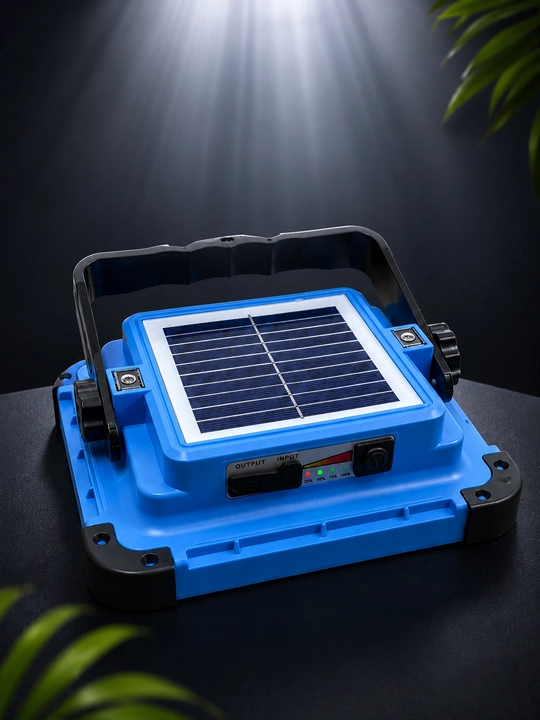 Quyoshli projektor, solar lampa, led projektor, zaryadlanadigan chiroq, camping lampa