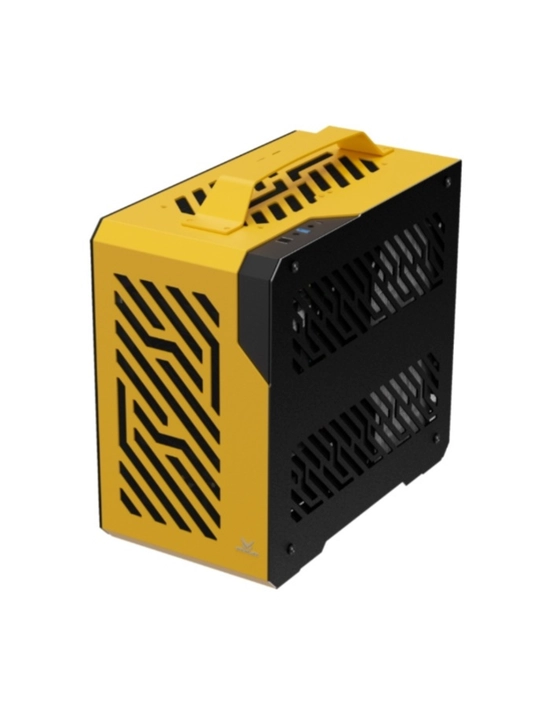 Air Cube G3 Gaming korpus, kompyuter uchun zamonaviy Case, oynali panel, mATX/ITX