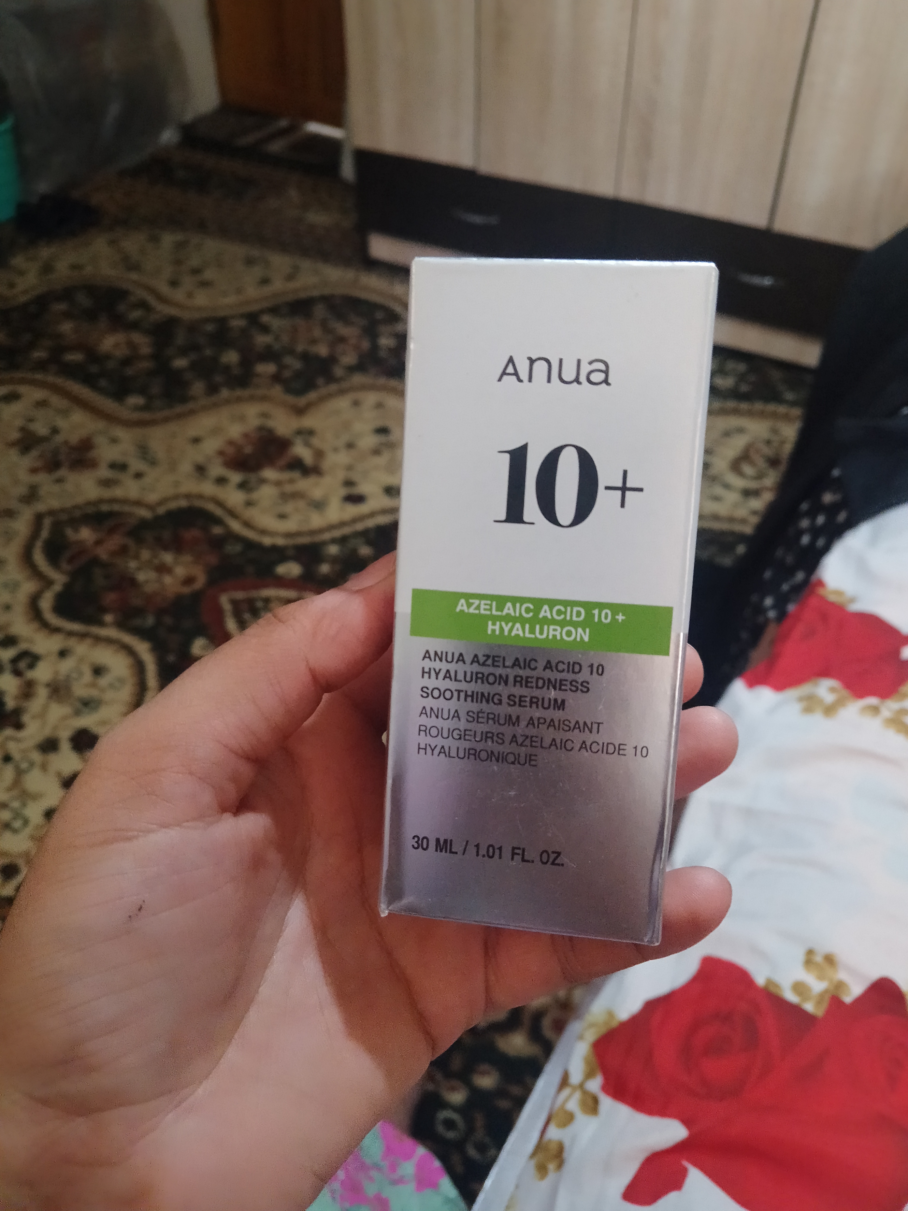 Azelaic Acid 10 Gialuron qizarish uchun tinchlantiruvchi sarum