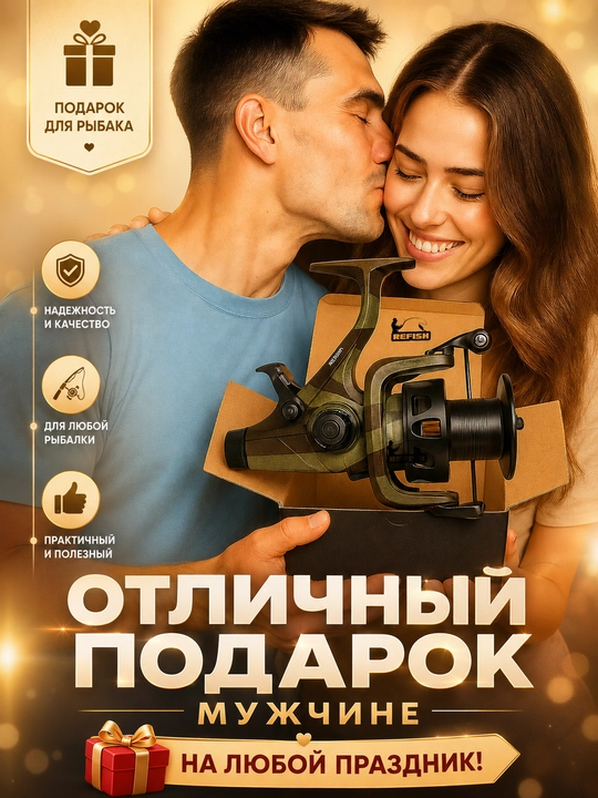 Катушка для рыбалки карповая