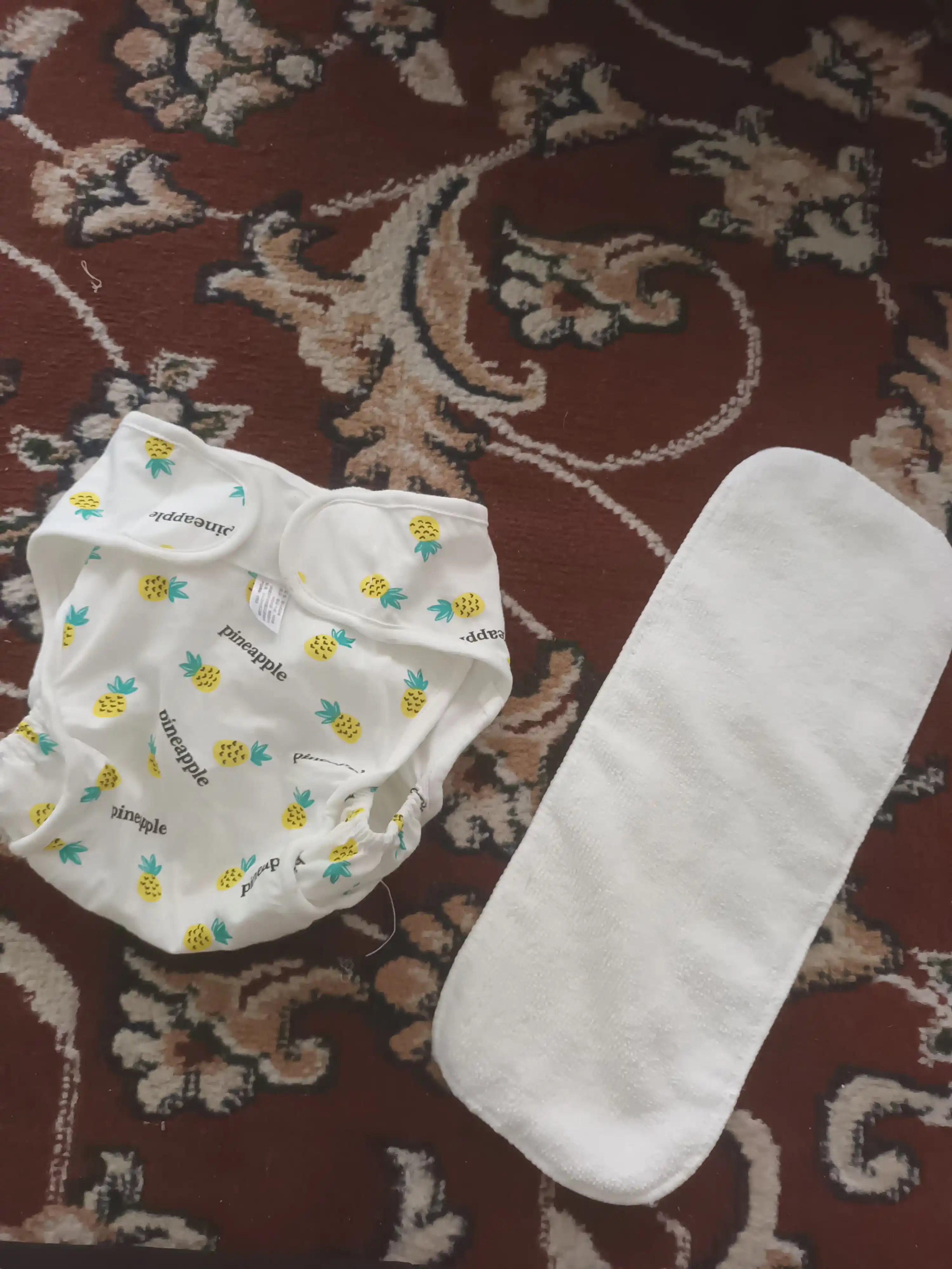 Ko‘p marta ishlatiladigan, tuvakka moslashadigan, yuviladigan, proklatkasi, 1,2,3 dona