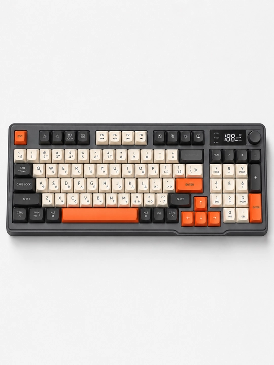 M96 RGB Yoritkichli O‘yin Klaviaturasi, Kompyuter uchun Simsiz Klaviatura