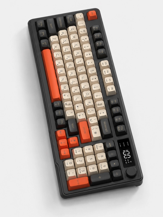 M96 RGB Yoritkichli O‘yin Klaviaturasi, Kompyuter uchun Simsiz Klaviatura