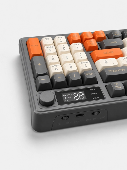 M96 RGB Yoritkichli O‘yin Klaviaturasi, Kompyuter uchun Simsiz Klaviatura