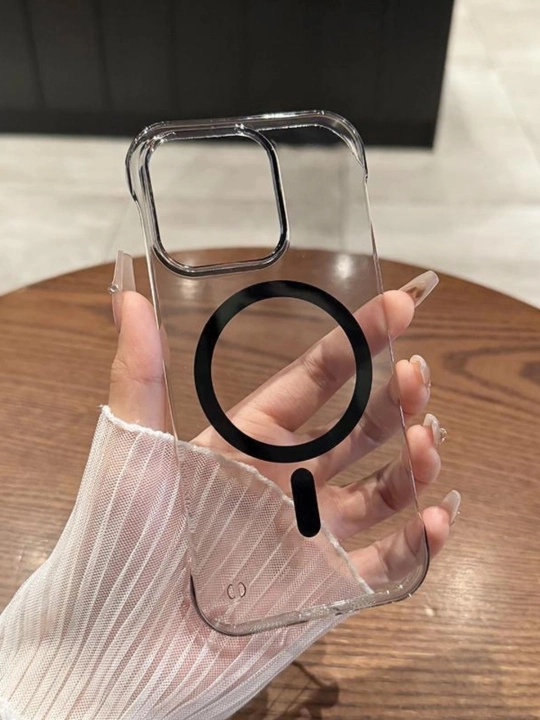 Чехол MagSafe Glass для iPhone, 11, 16 Pro Max, 17 Air