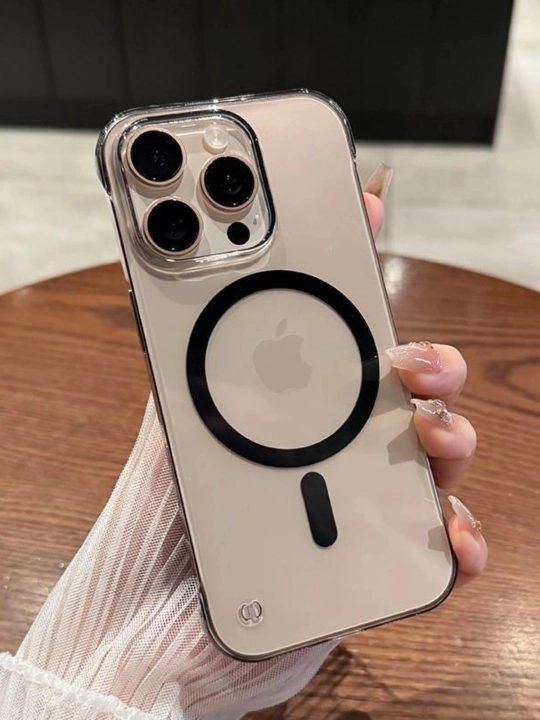 Чехол MagSafe Glass для iPhone, 11, 16 Pro Max, 17 Air