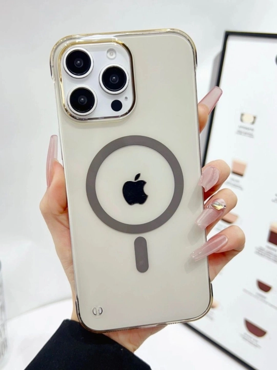 Чехол MagSafe Glass для iPhone, 11, 16 Pro Max, 17 Air