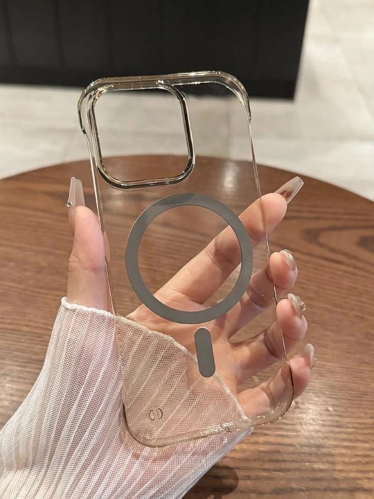 Чехол MagSafe Glass для iPhone, 11, 16 Pro Max, 17 Air