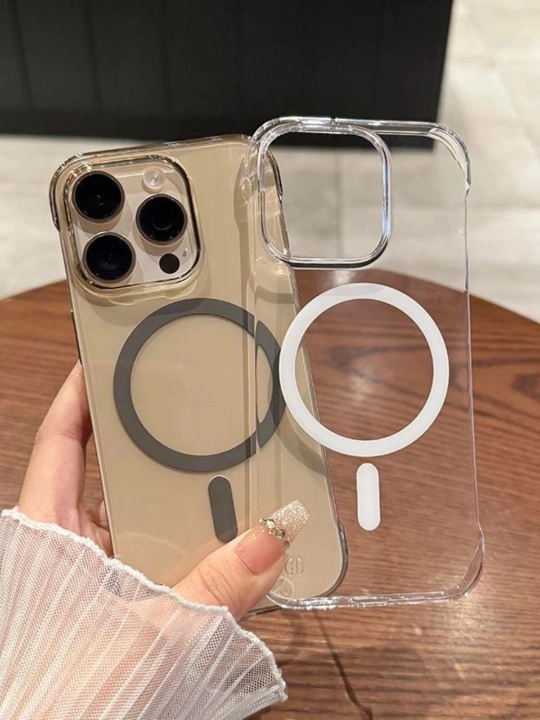 Чехол MagSafe Glass для iPhone, 11, 16 Pro Max, 17 Air - 