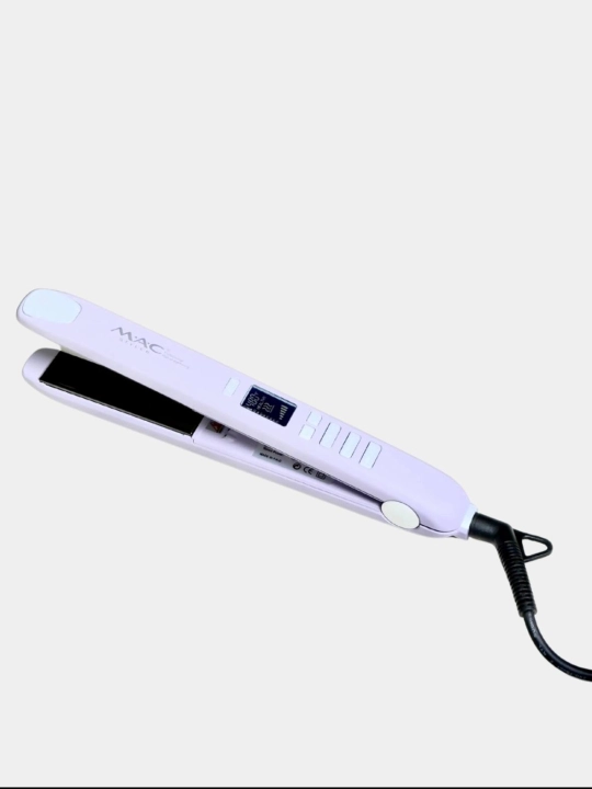 Professional TITAN-CERAMIC  soch tekislovchi dazmol MAC Styler MC-2021, LCD displeyli